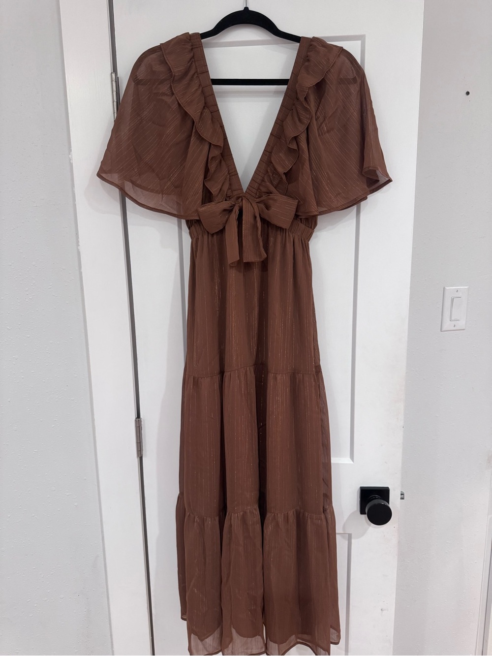 Brown Size Small Dress - Worth Collective